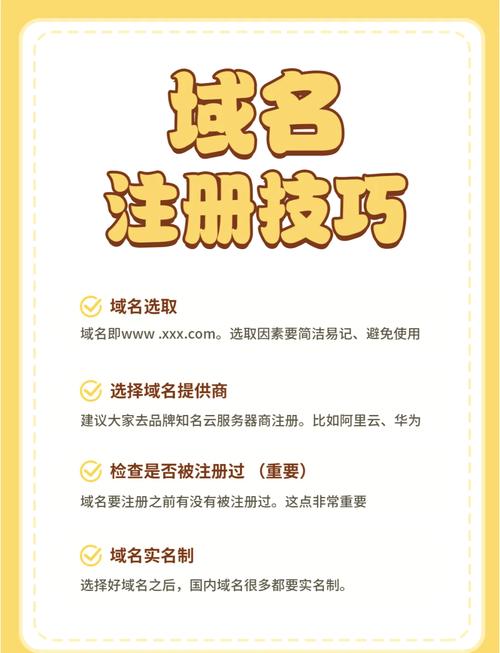 域名注册注意事项