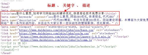 网站模板SEO优化